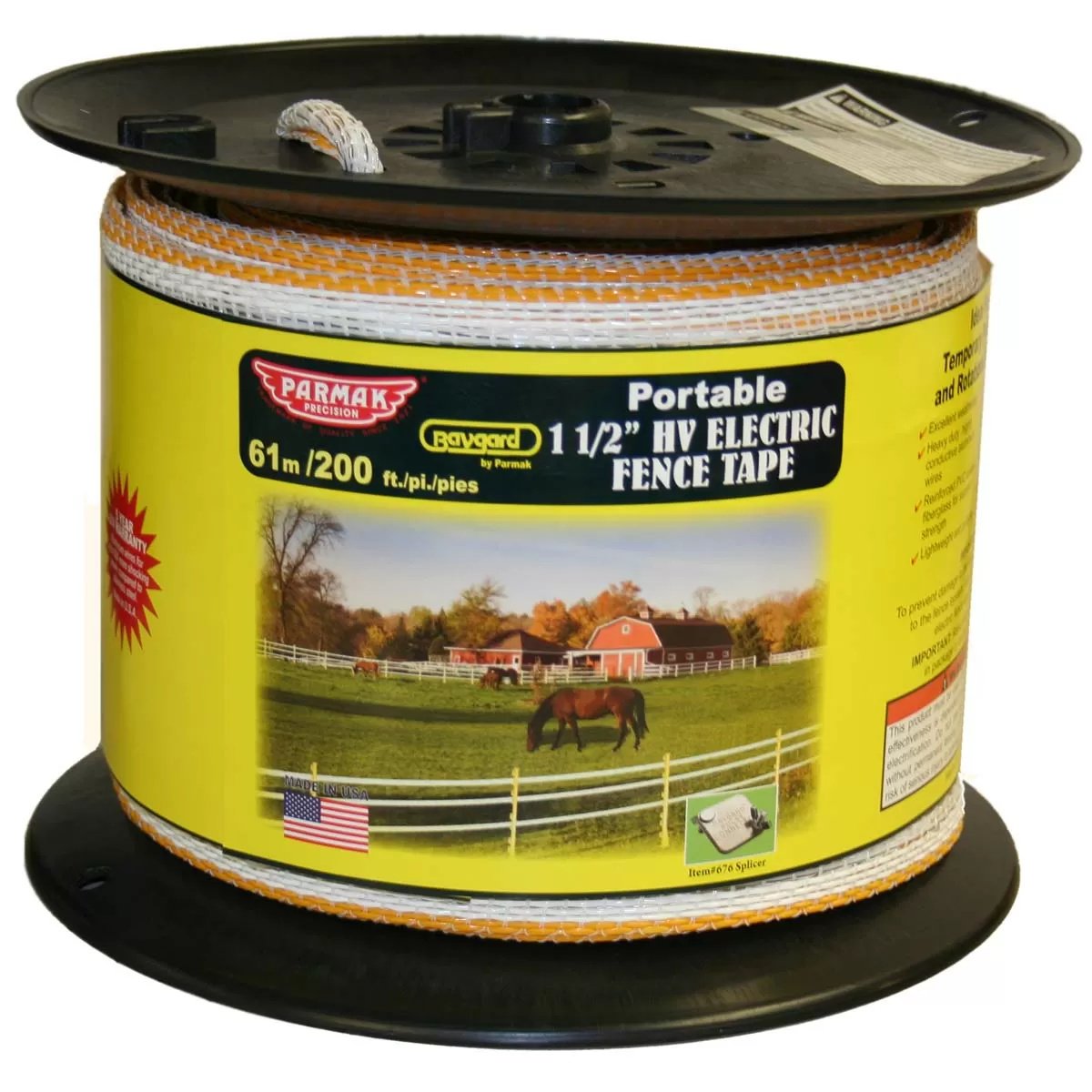 Parmak Baygard HV Extra Wide Equi1 1/2" - QC Supply - 
