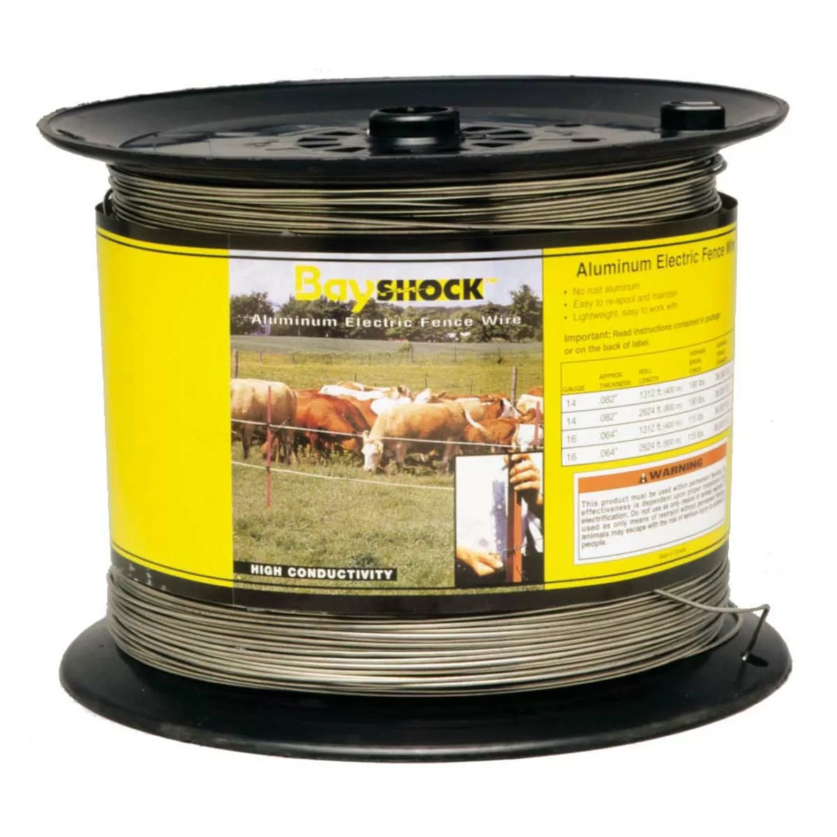 Parmak Bayshock 12 - Gauge Aluminum Wire - 1312' - QC Supply - 