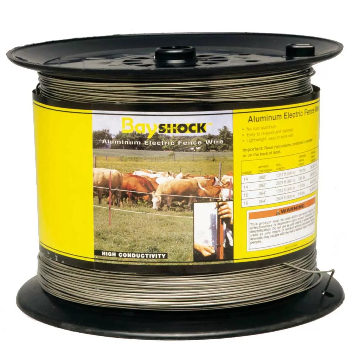 Parmak Bayshock 14 Gauge Aluminum Wire - 1312' - QC Supply - 