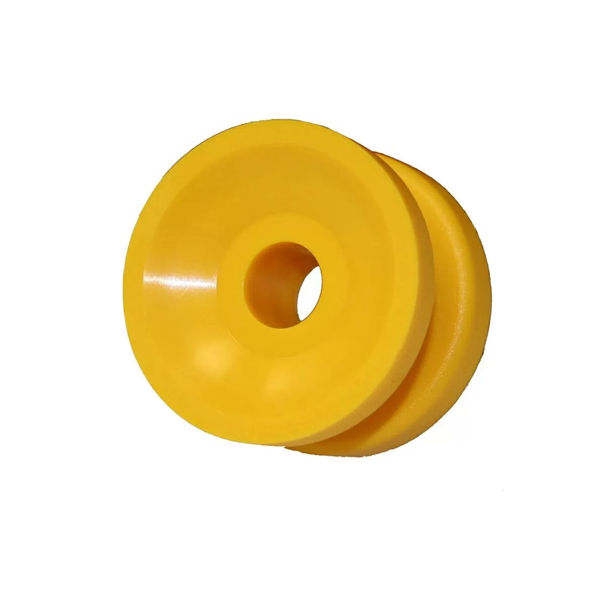 Parmak C - 100 Yellow Heavy Duty Corner Insulator - 10/bag - QC Supply - 
