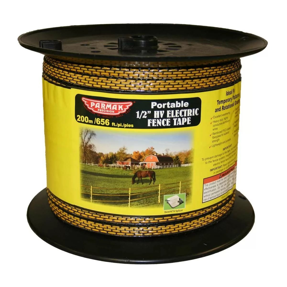 Parmak HV 1/2" EquiTape Rolls - QC Supply - 