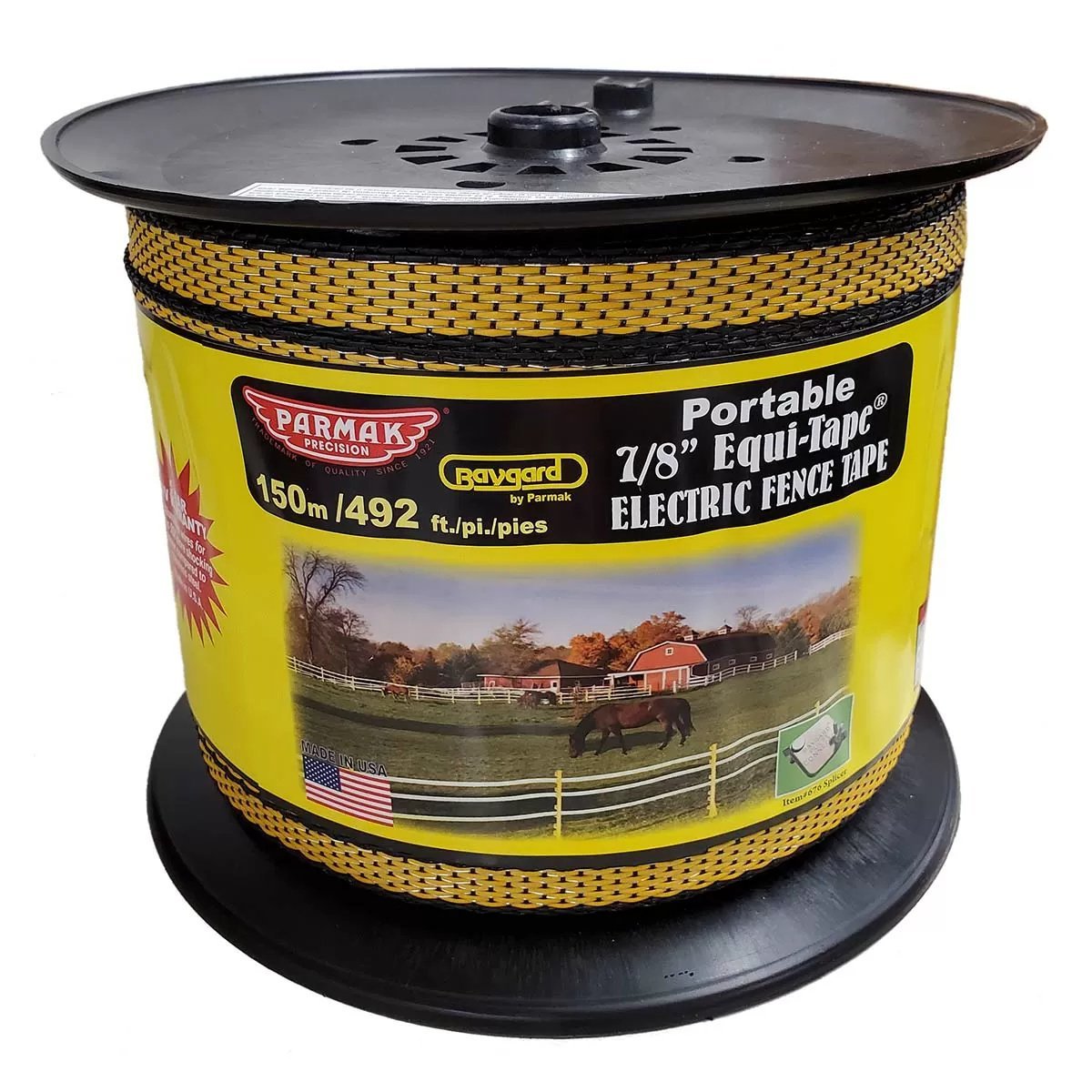 Parmak HV Equi - Tape Reel - 492' - QC Supply - 