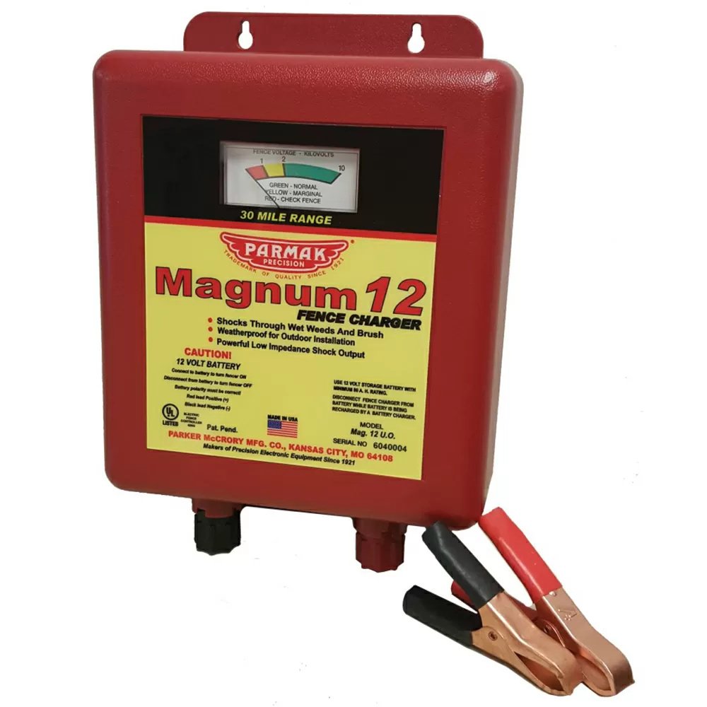Parmak® Magnum 12 Electric Fencer - QC Supply - 