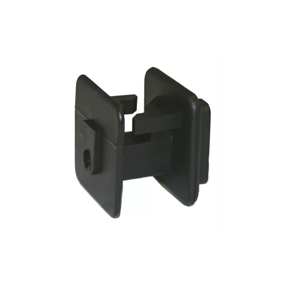 Parmak N - 225 Nail - On Wood Post Insulator for Wire - Black - 25/bag - QC Supply - 