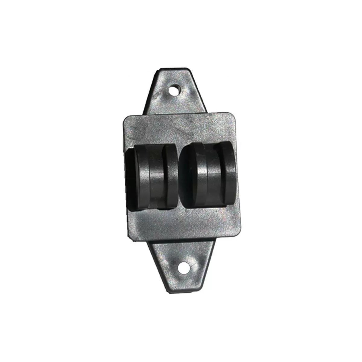 Parmak Wood Post Claw Insulator for Wire/Rope - Black - В 25/Bag - QC Supply - 