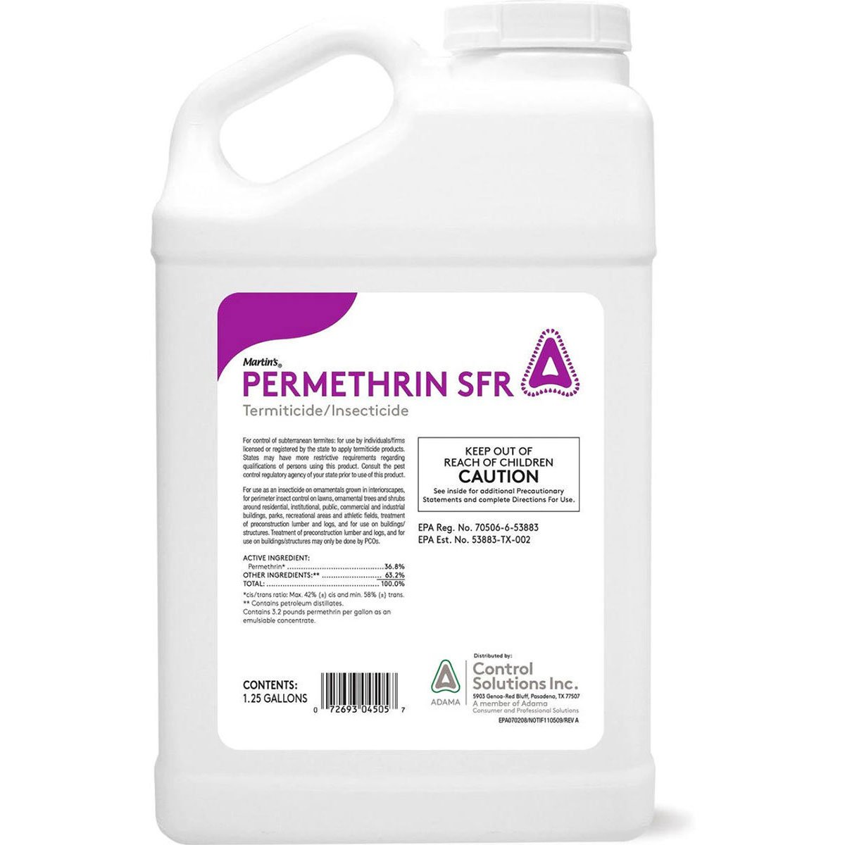 Permethrin SFR Professional Insecticide - 1 Gallon - QC Supply - 