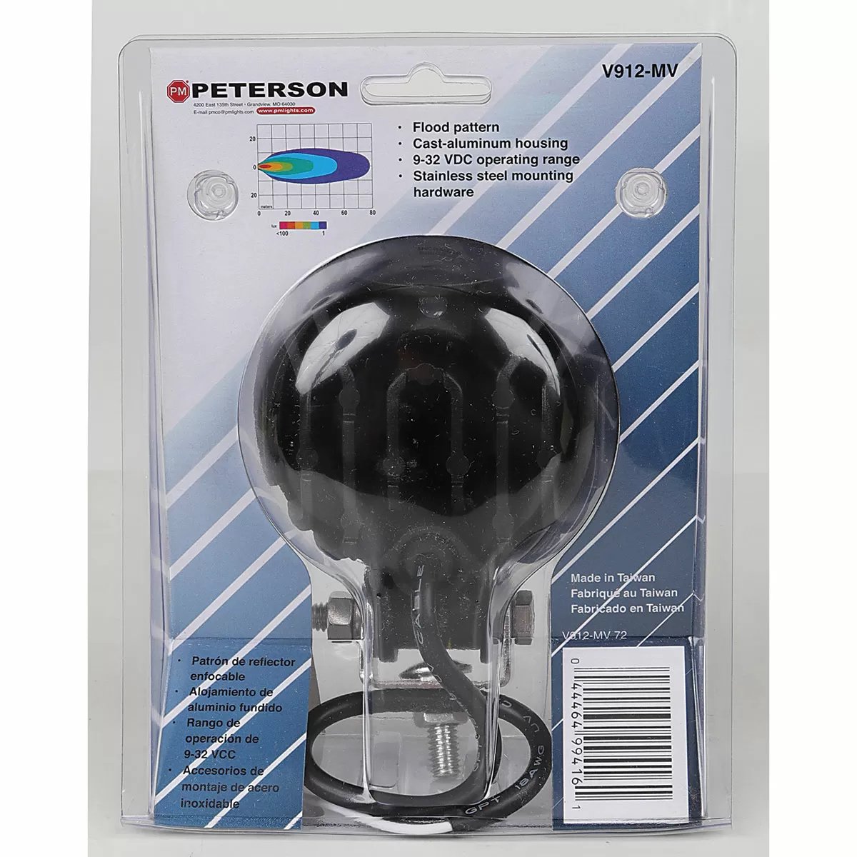 Peterson Great ® 3" Round LED Work Light - QC Supply - 
