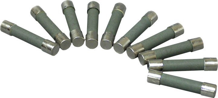 Phason 12 A Ceramic Fuse - 10 Pack - QC Supply - 