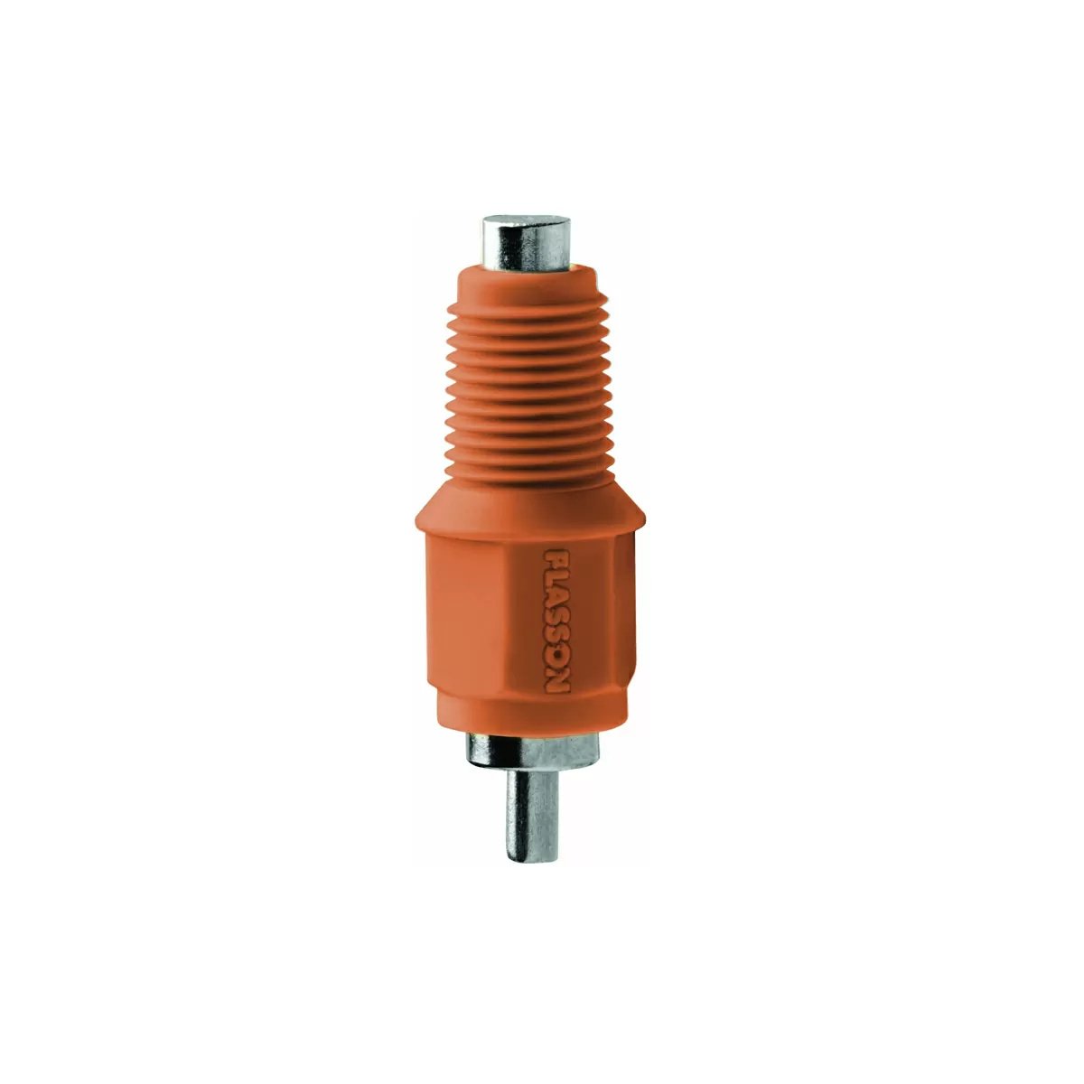 Plasson Orange Threaded Broiler Nipple - QC Supply - 