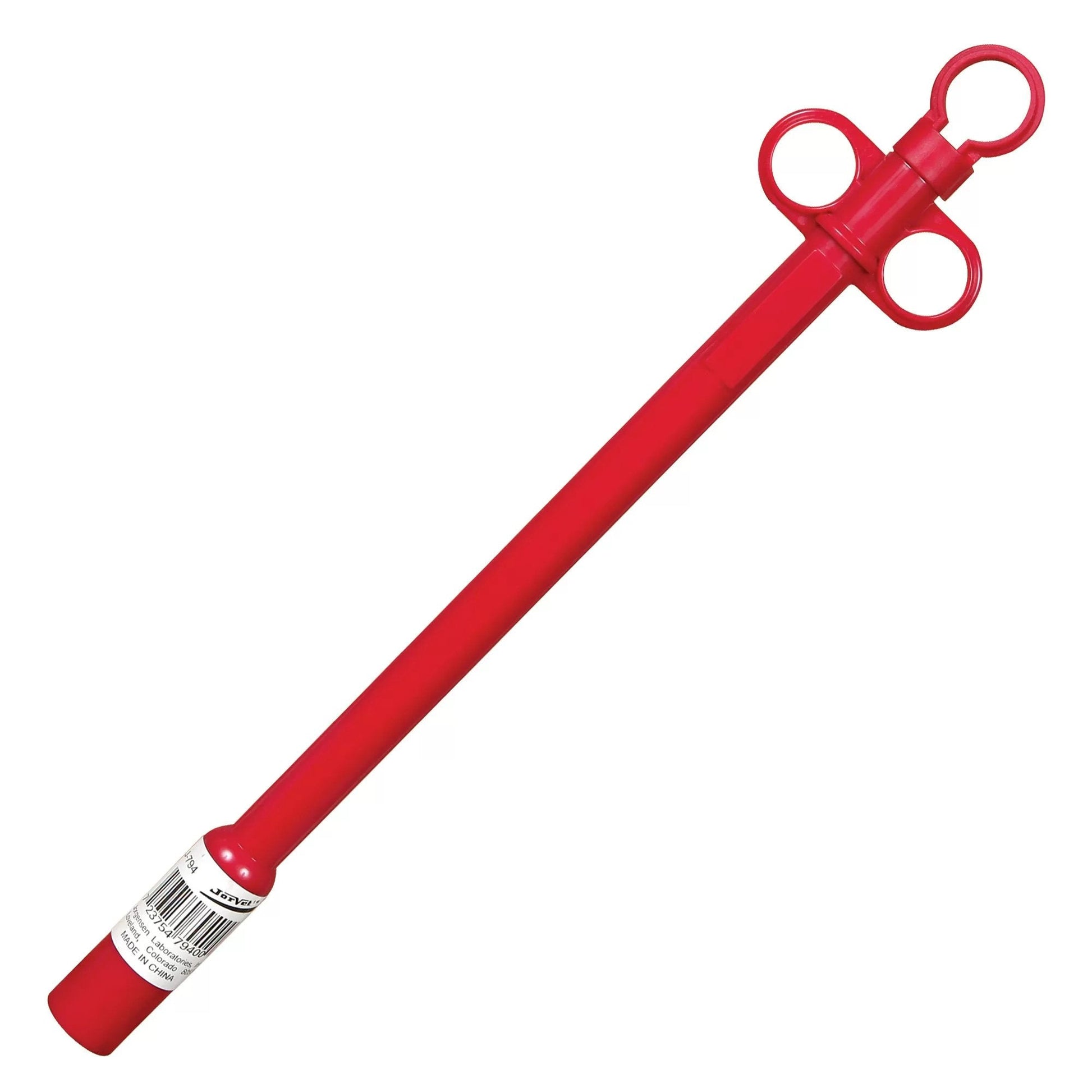 Plastic Balling Gun (JorVet™) - Red Cow Balling Gun - QC Supply - 