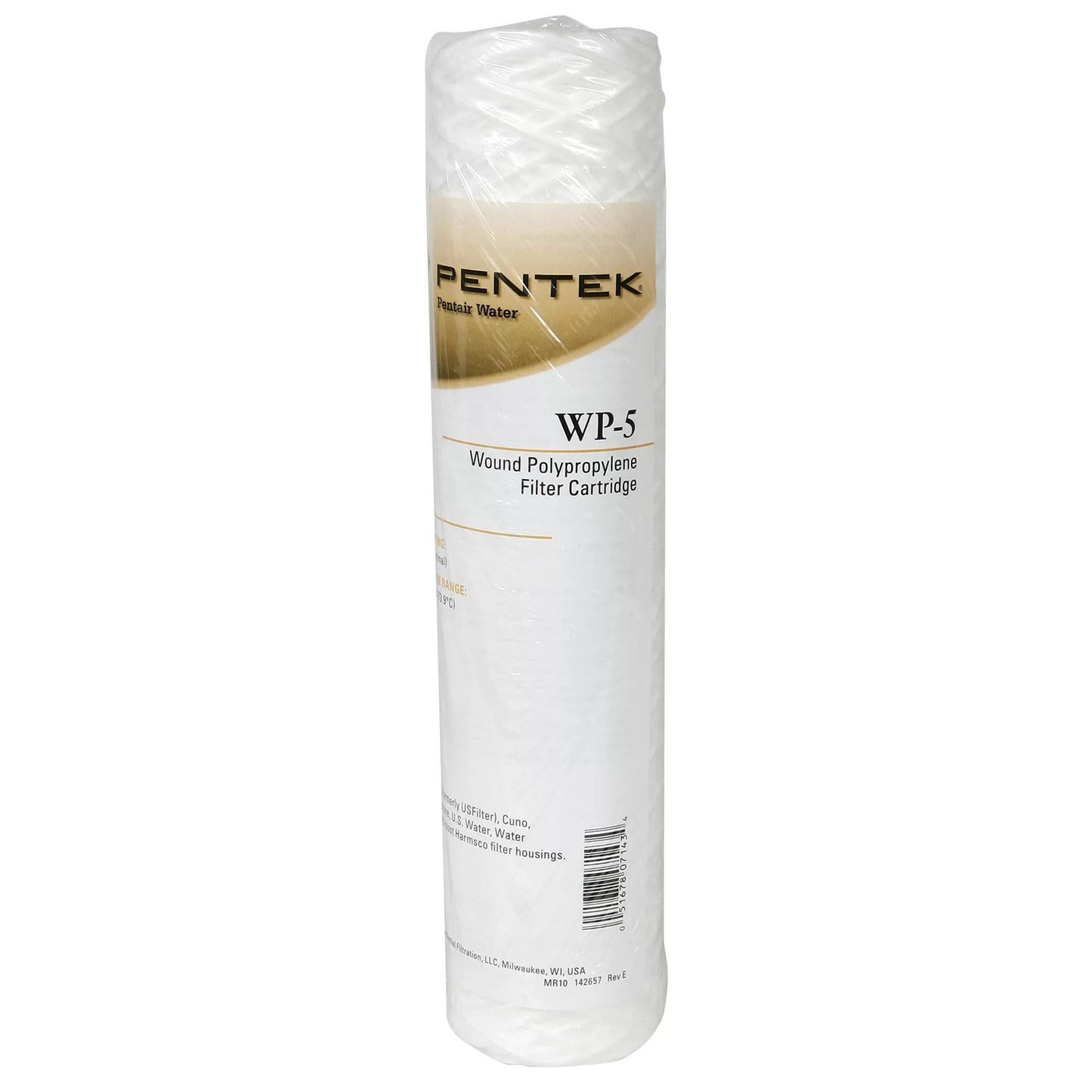 Poly Stringwound Filter for 10" Housing (5 Micron) - QC Supply - 