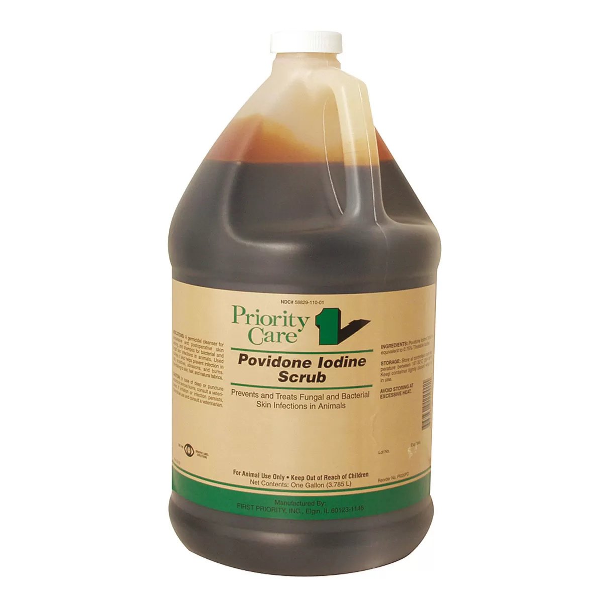 Povidone Iodine Scrub (Priority Care - QC Supply - 