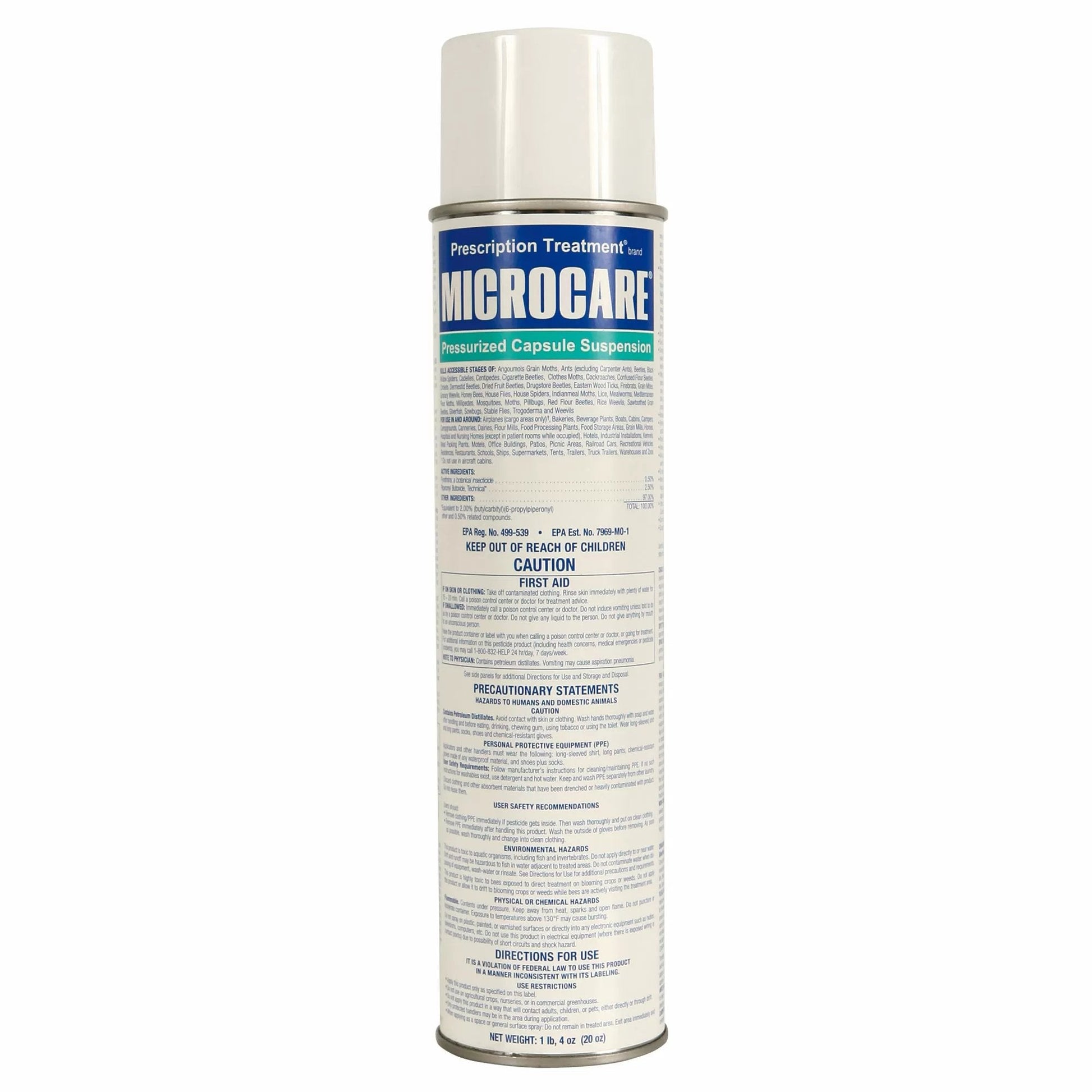 Prescription Treatment® brand Microcare® Pressurized Capsule Suspension - QC Supply - 