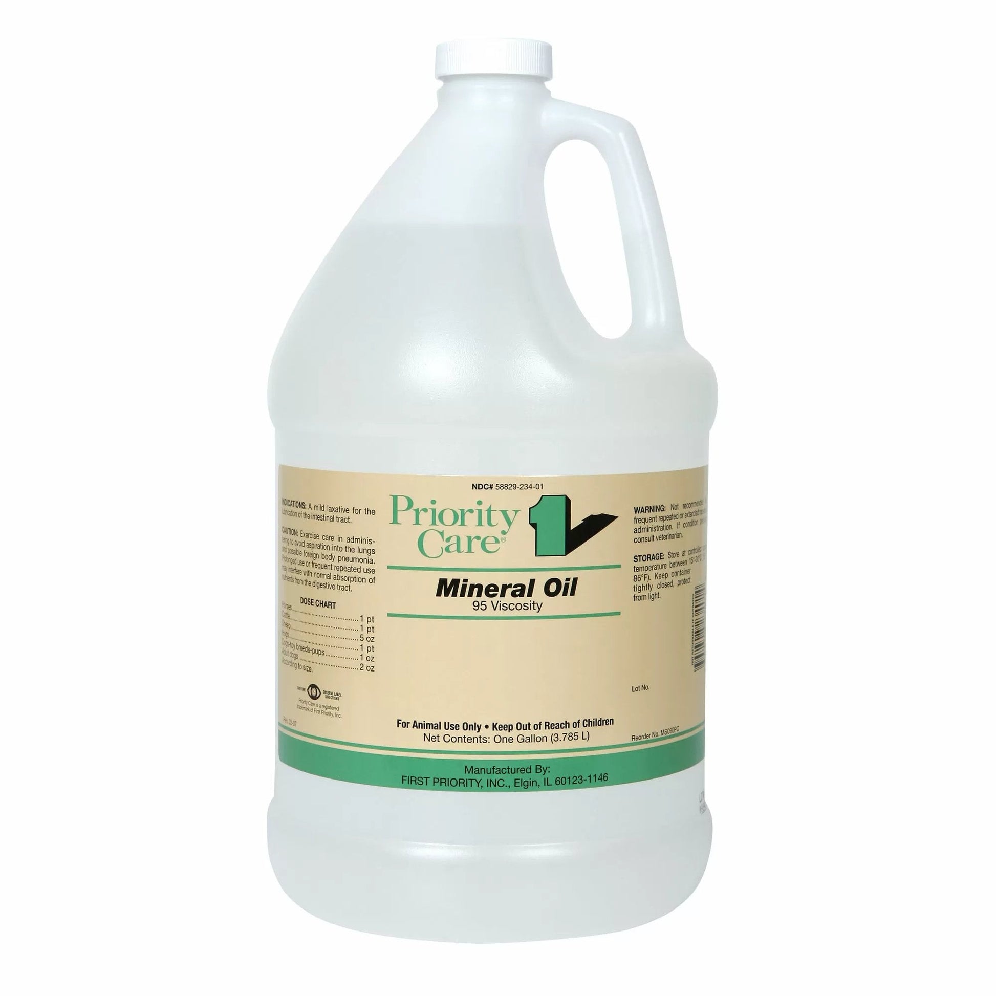 Priority Care® Mineral Oil - Gallon - QC Supply - 