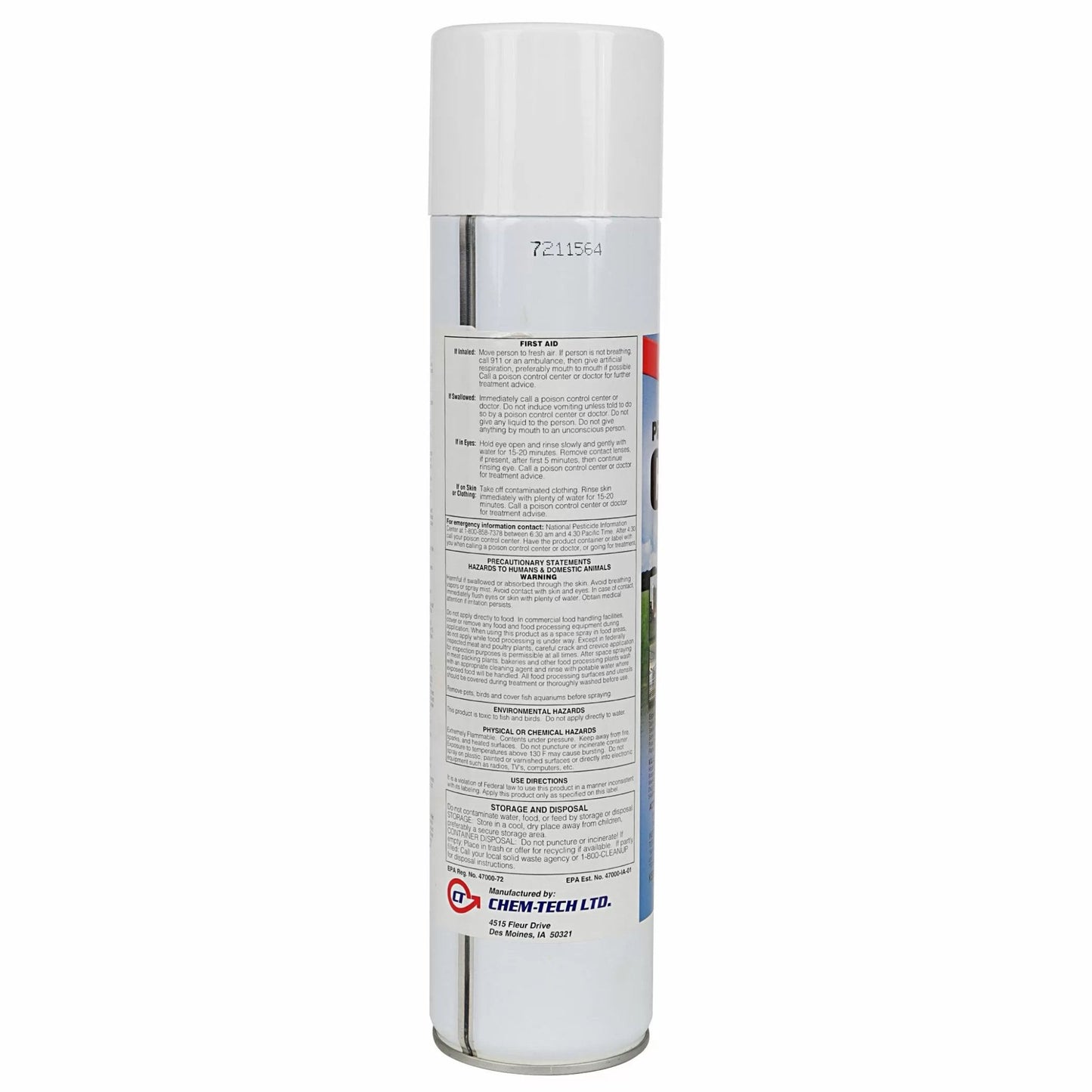 PROZAP® CT - 75 Dairy Aerosol - QC Supply - 