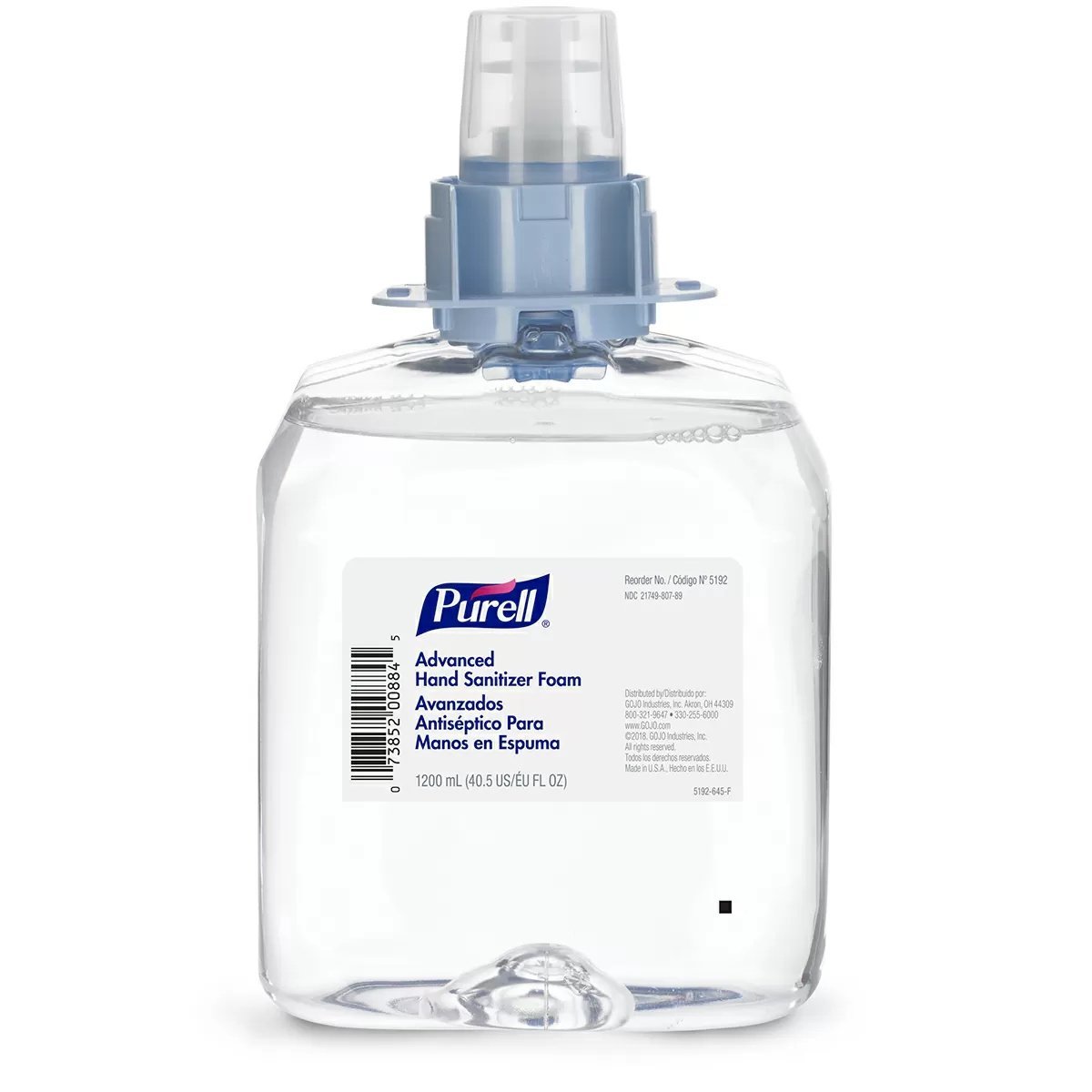 PURELL Hand Sanitizer Foam Refill - 40.6 fl oz (1200 mL) - QC Supply - 