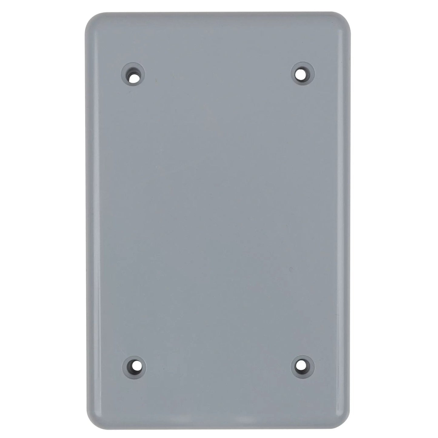 PVC Blank Gang Box Cover - QC Supply - 