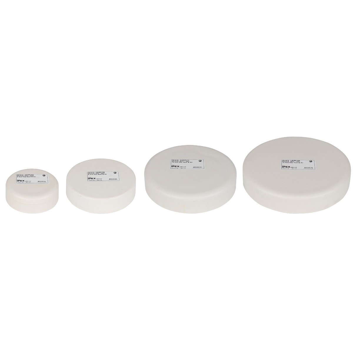 PVC End Caps For Duct & Pit Fans - QC Supply - 