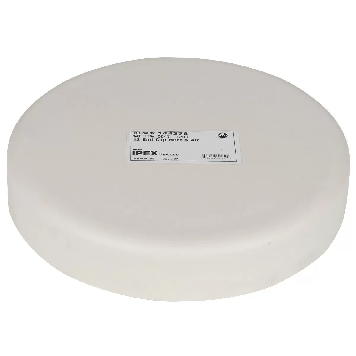 PVC End Caps For Duct & Pit Fans - QC Supply - 