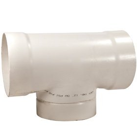 PVC Tees For Duct & Pit Fans - QC Supply - 