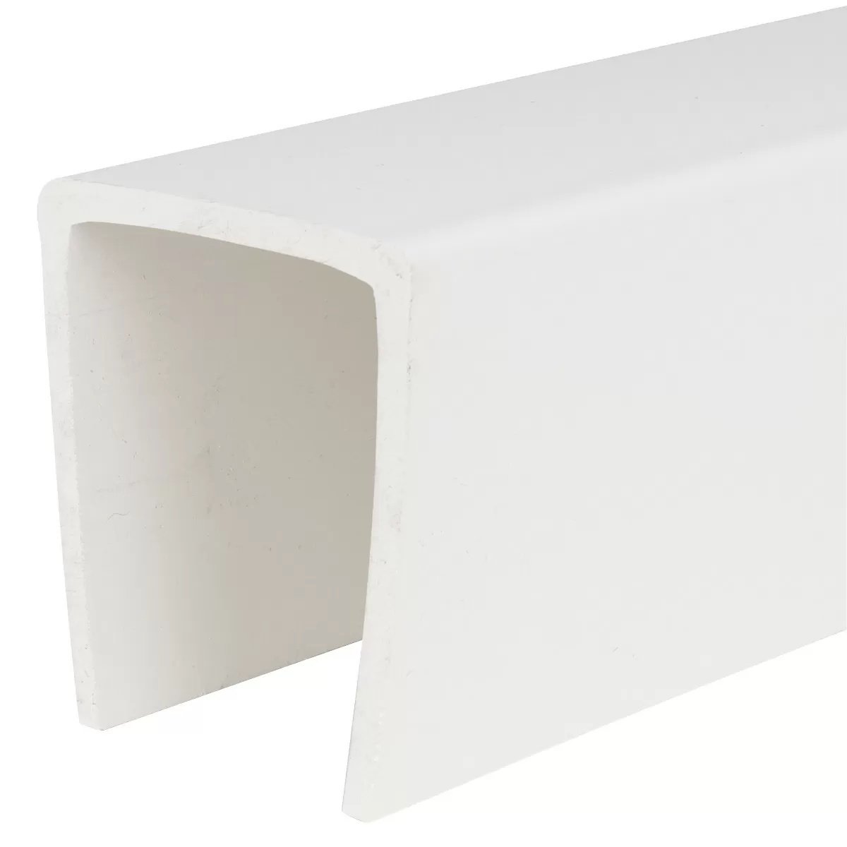 PVC U Channel 20' Length - QC Supply - 