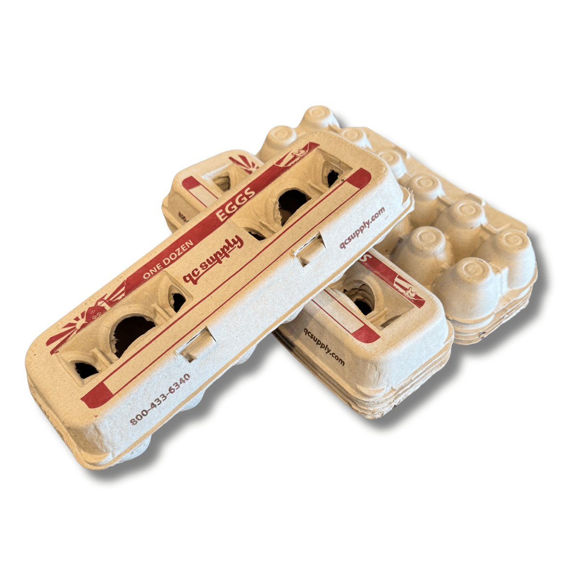 QC Supply 12 - Egg Cartons (25 - Pack) - QC Supply - 