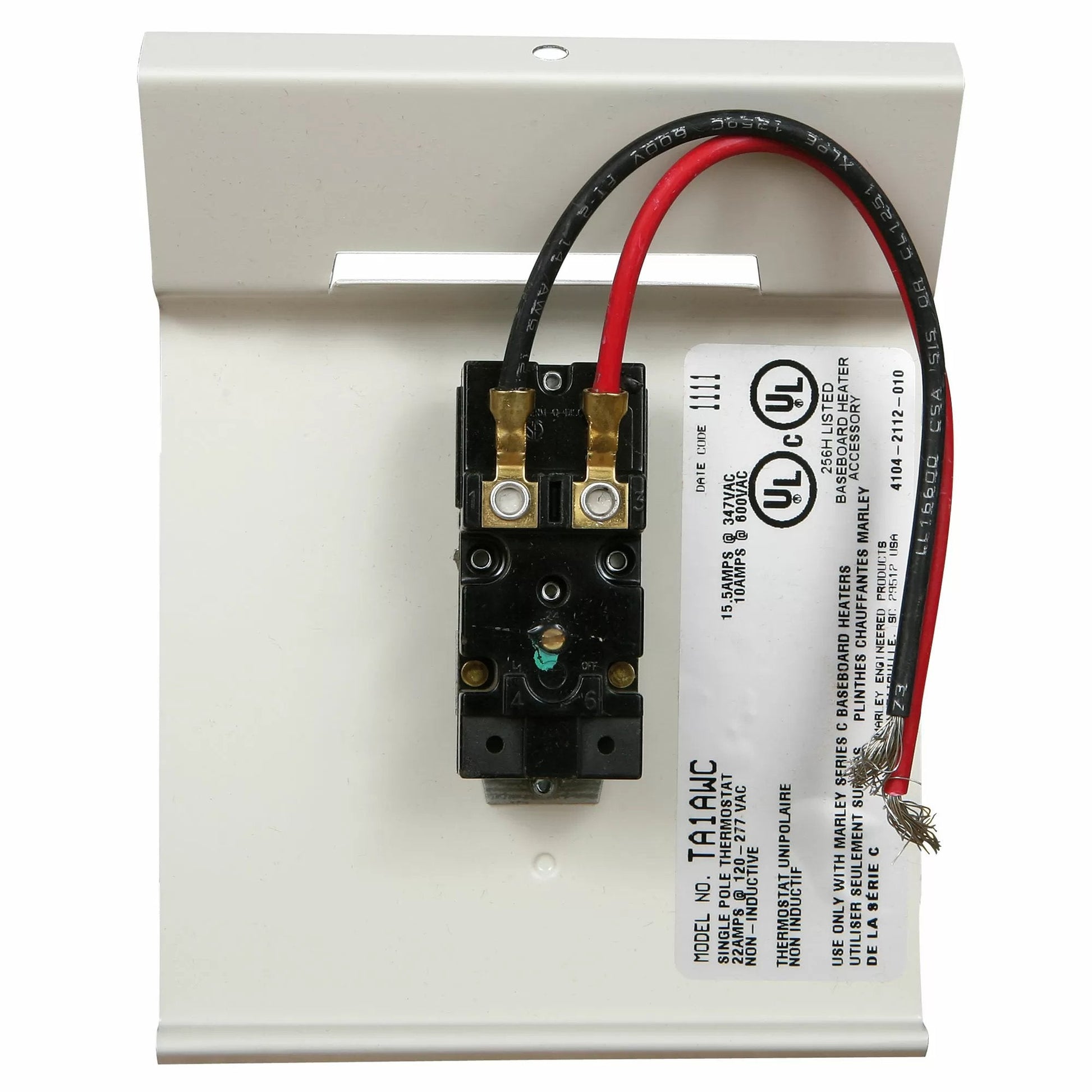 QMark® Single Pole Thermostat Kit - 110 Volt - QC Supply - 