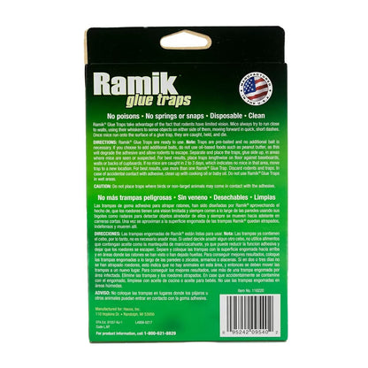 Ramik® Glue Traps - Mouse 4 Pack - QC Supply - 