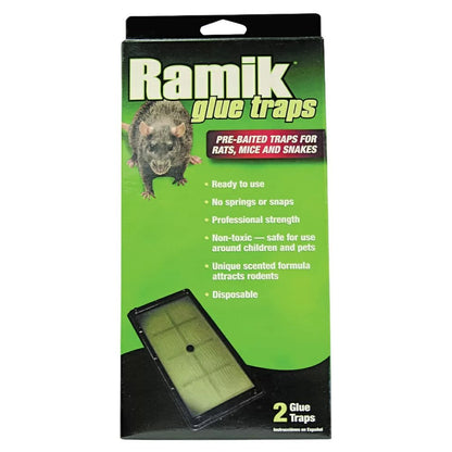 Ramik® Glue Traps - Rat 2 Pack - QC Supply - 