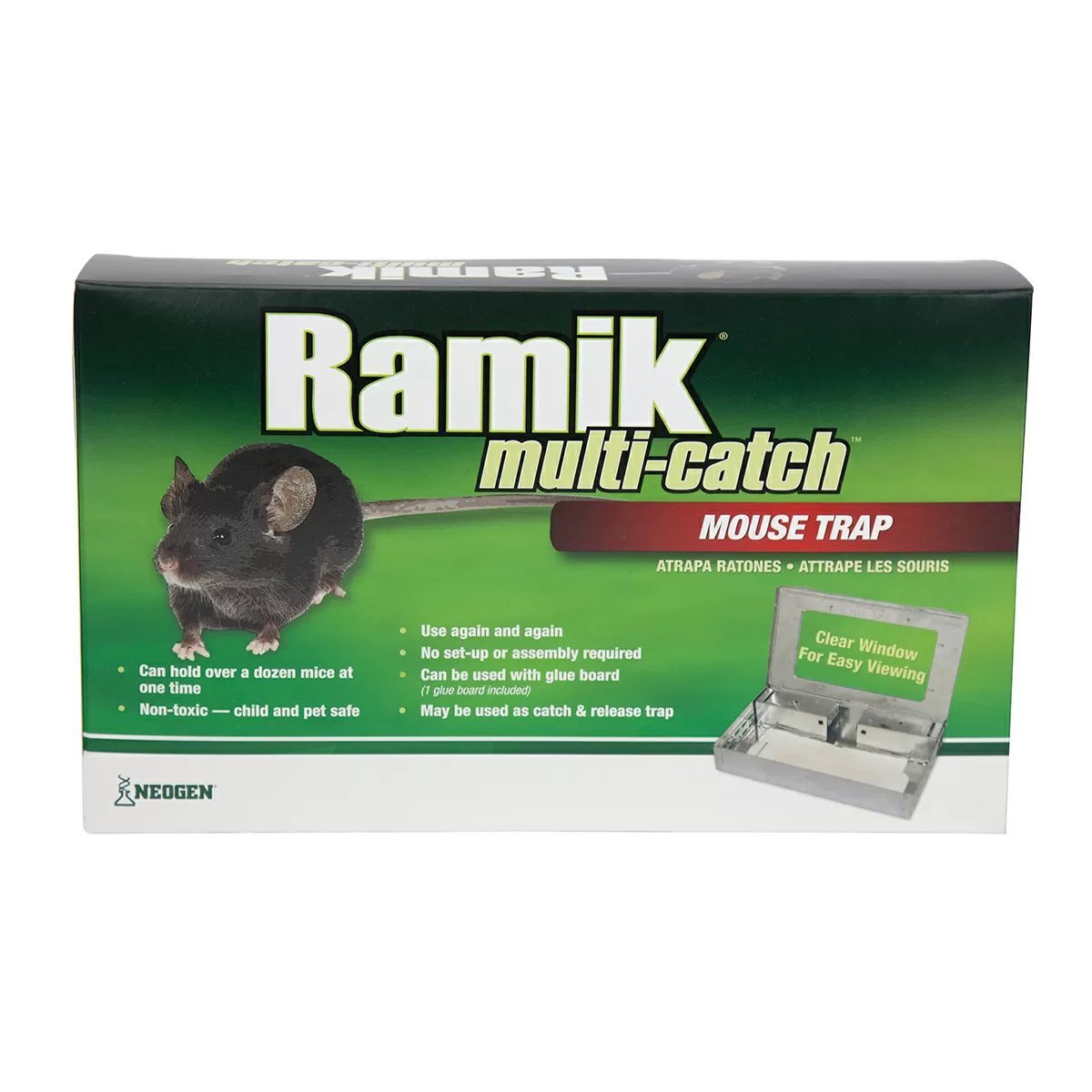 Ramik® Multi - Catch Mouse Trap - QC Supply - 