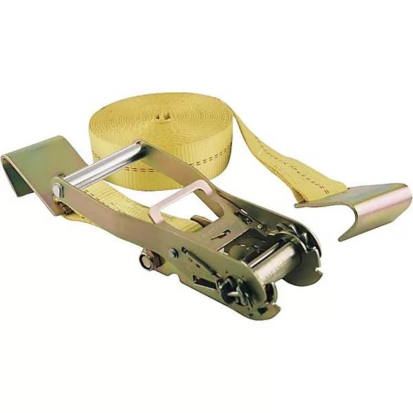 Ratchet Strap with Flat Hooks - QC Supply - 