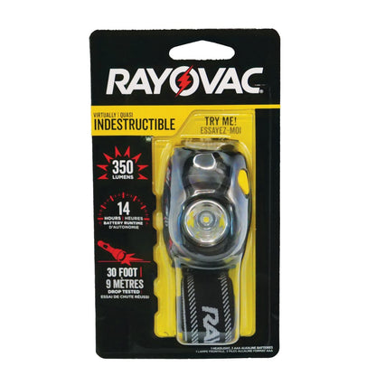 RAYOVAC® Virtually Indestructible LED Headlight - QC Supply - 