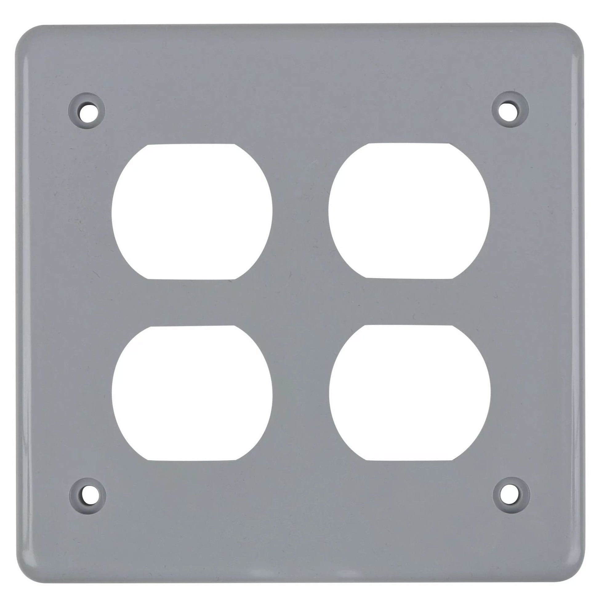 Receptacle Double Cover - QC Supply - 