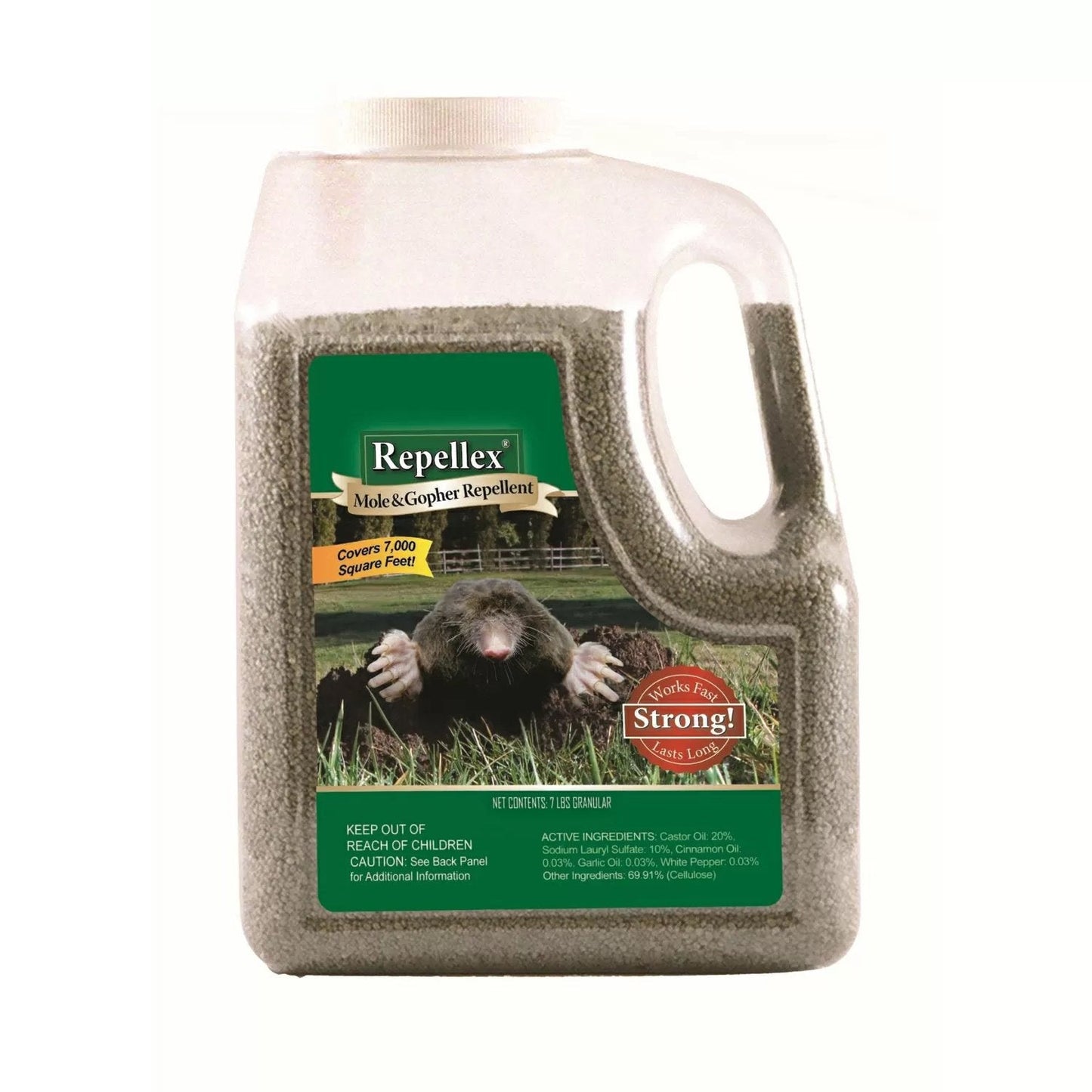 Repellex® Mole, Vole & Gopher Repellent - 7 lb. - QC Supply - 