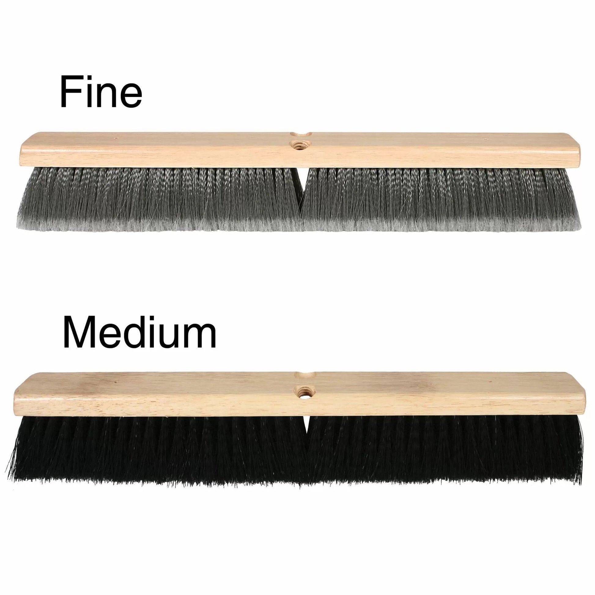 Replacement 24" Wood Broom Head - QC Supply - 