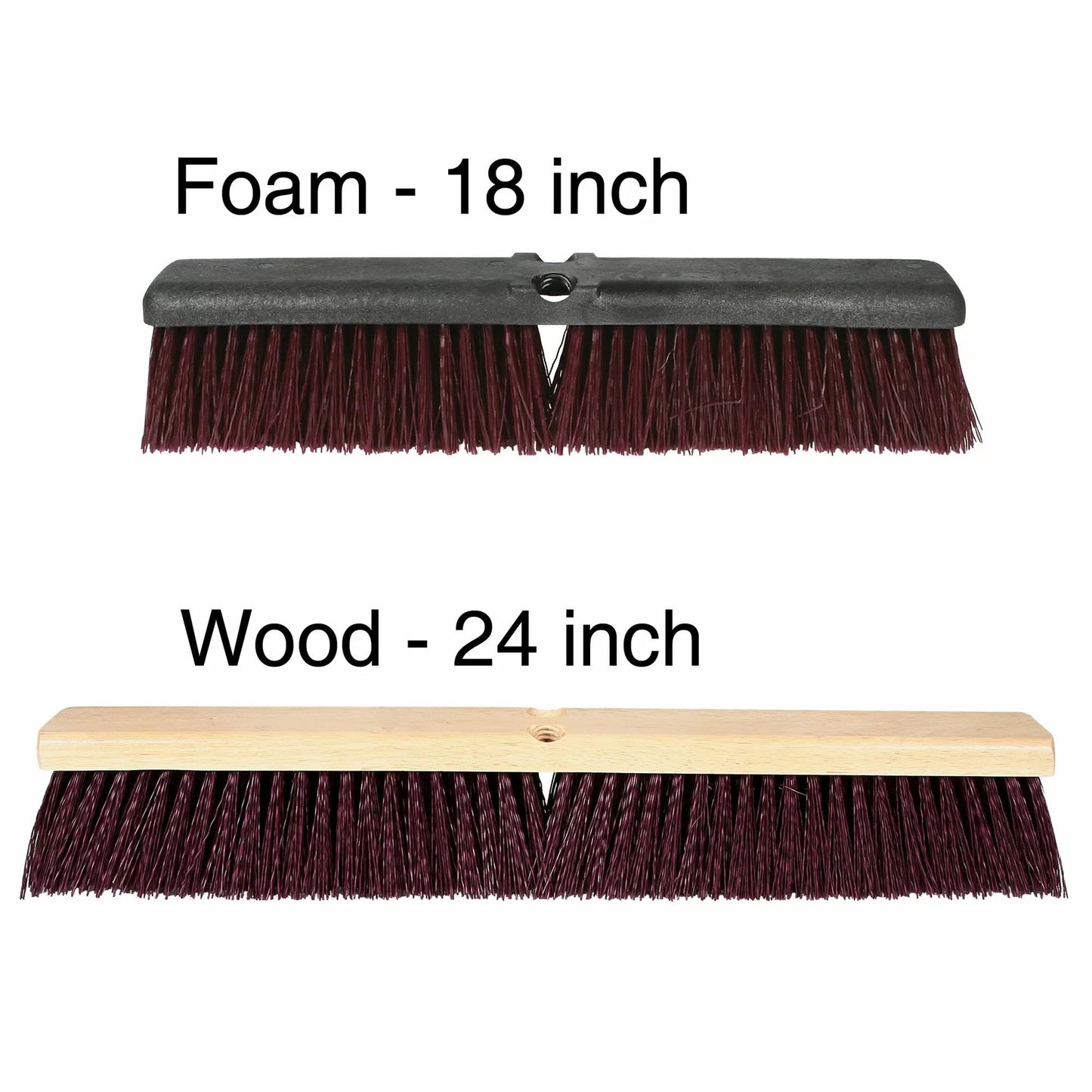 Replacement Coarse Sweep Broom Heads - QC Supply - 