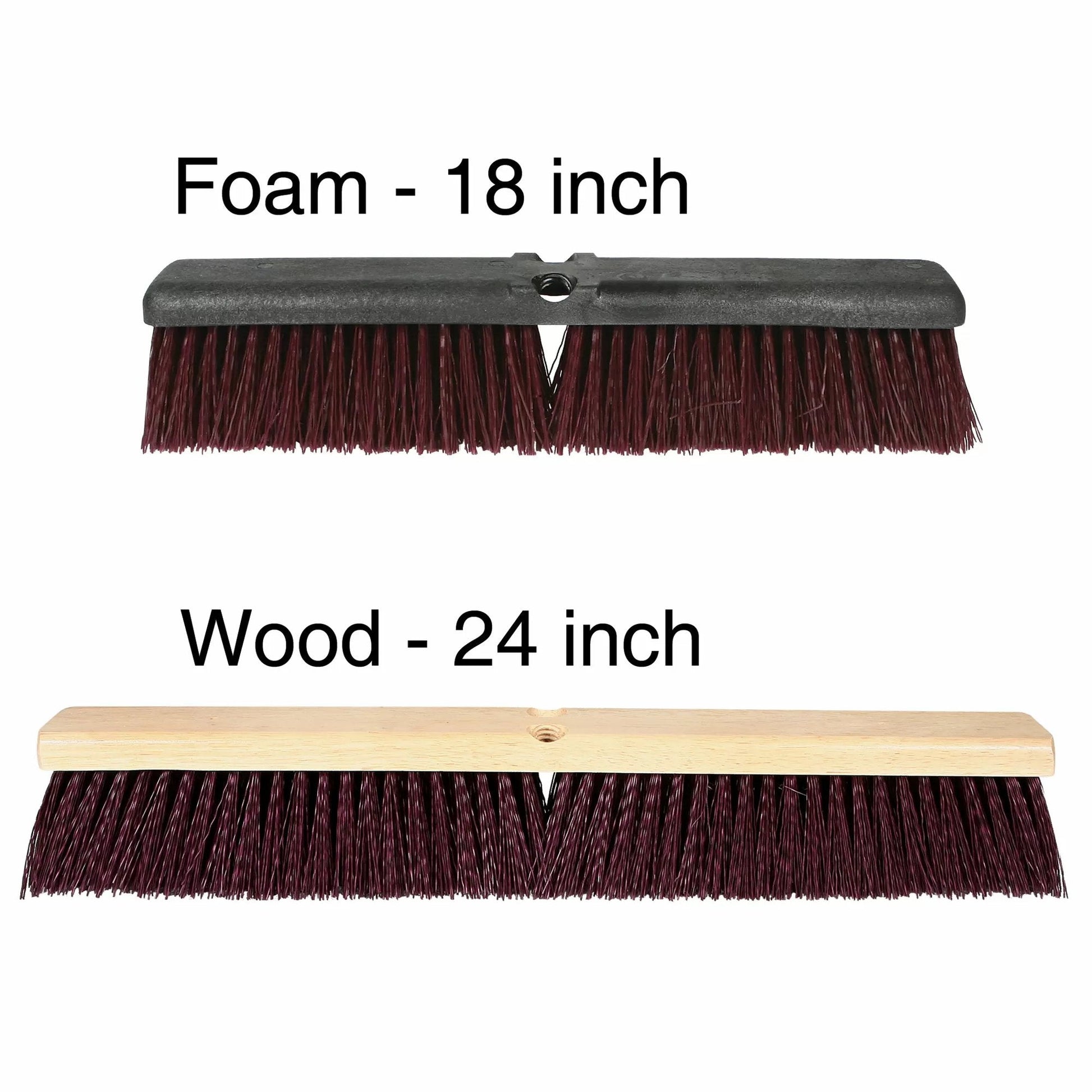 Replacement Coarse Sweep Broom Heads - QC Supply - 