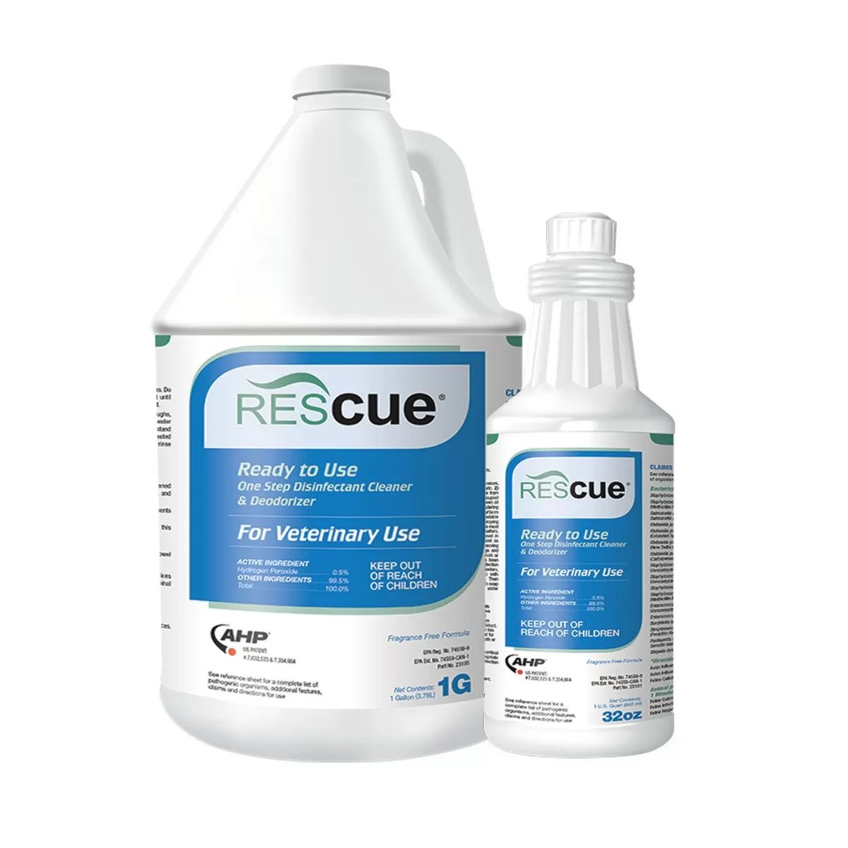 Rescue™ Ready - To - Use Disinfectant - Veterinary Use - QC Supply - 