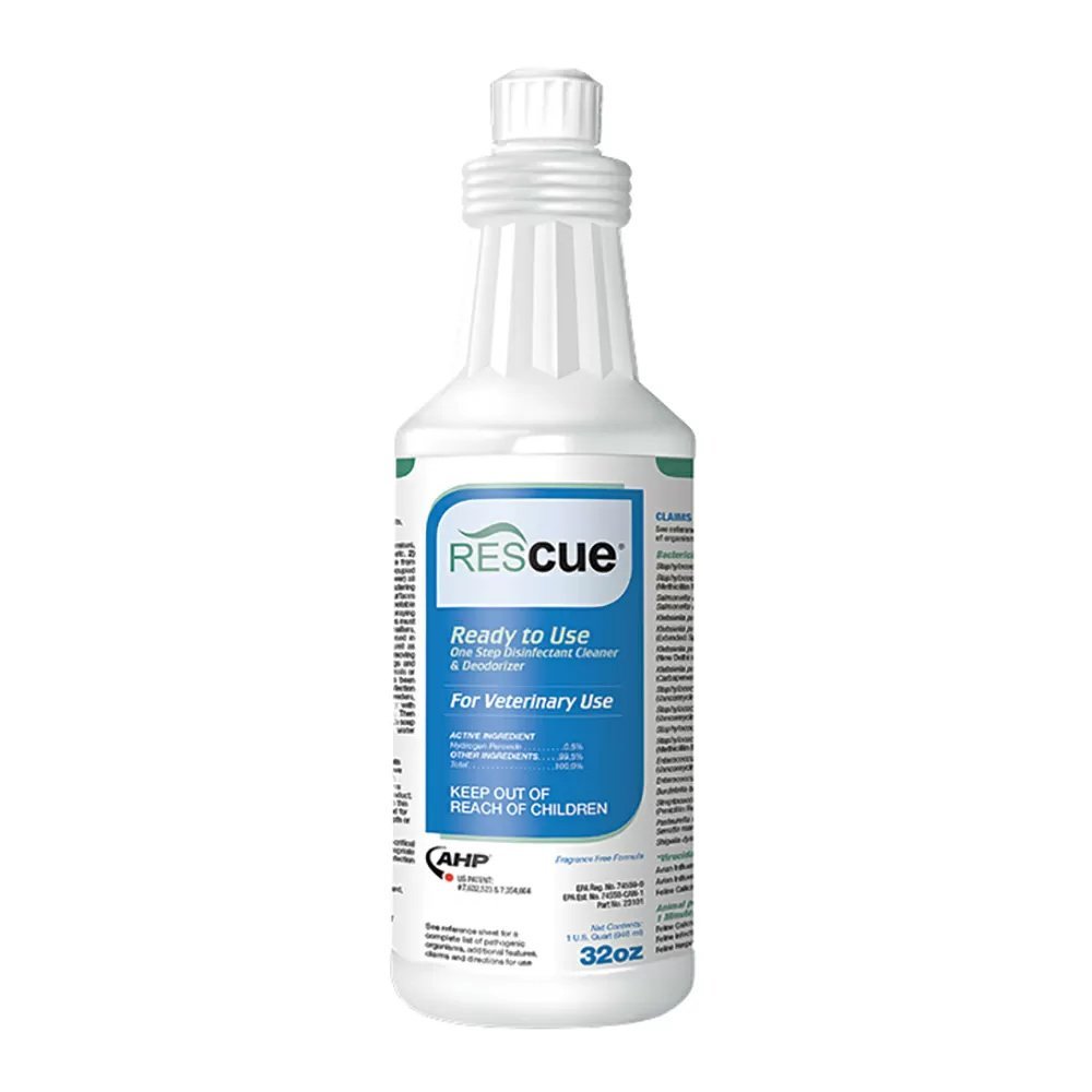 Rescue™ Ready - To - Use Disinfectant - Veterinary Use - QC Supply - 