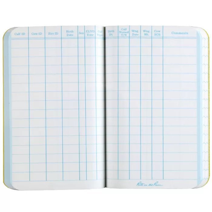 Rite In The Rain® Beef Calving Record Book - QC Supply - 