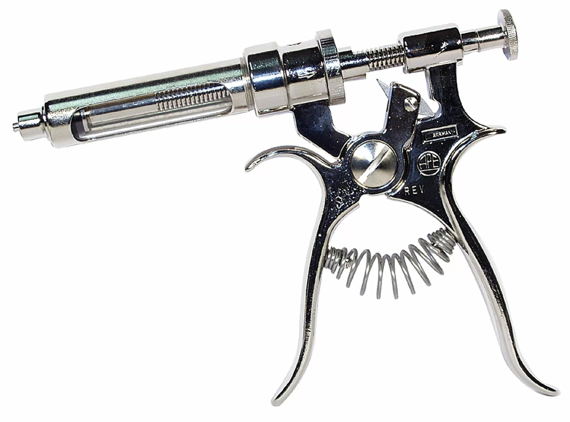 Roux Pistol Grip Syringes - QC Supply - 