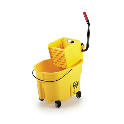 Rubbermaid® WaveBrake® 35 Quart Bucket & Wringer - QC Supply - 