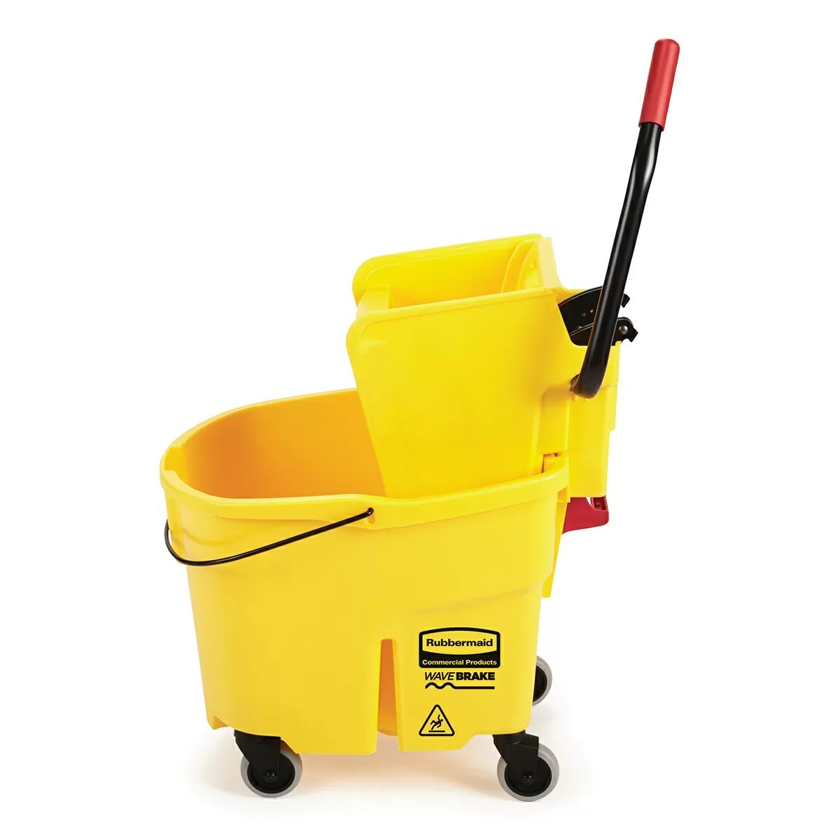 Rubbermaid® WaveBrake® 35 Quart Bucket & Wringer - QC Supply - 