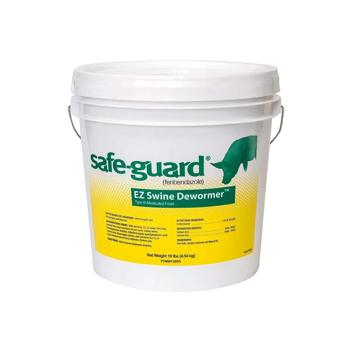 safe - guard® EZ Swine Dewormer™ 1.8% - 10 lbs - QC Supply - 