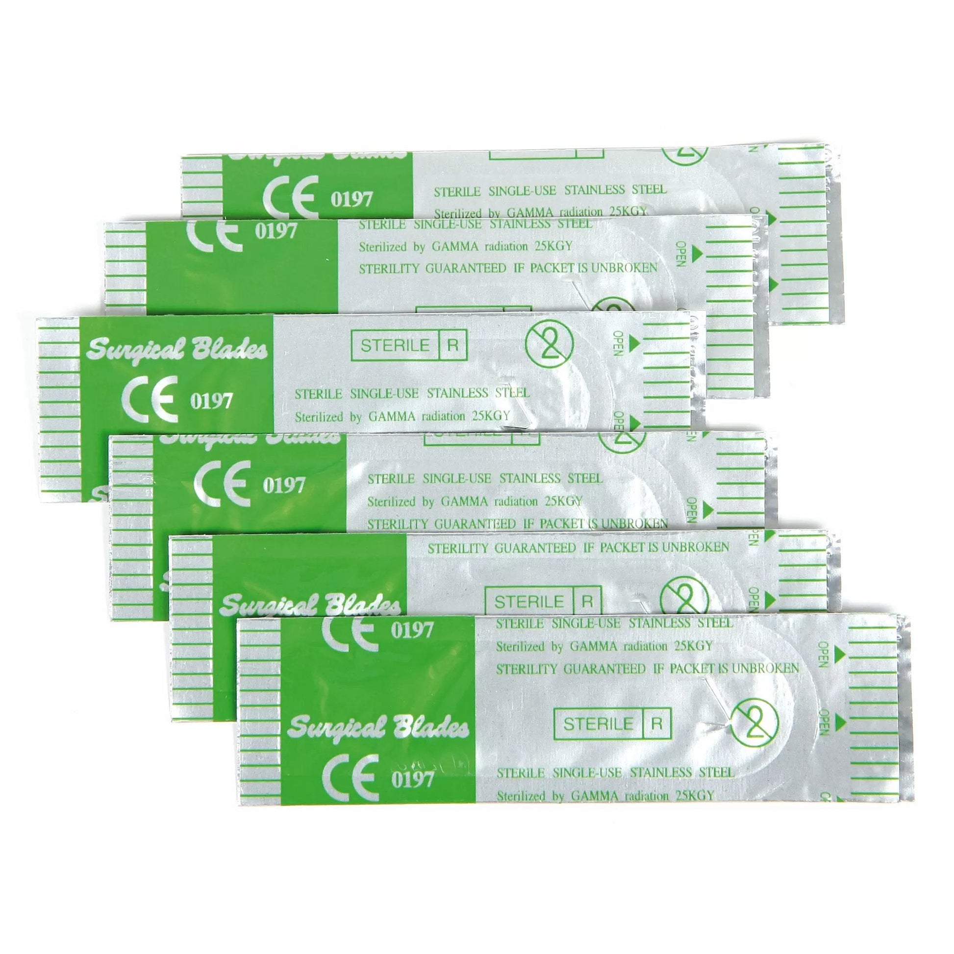 Scalpel #10 Curve Blades (Set of 6) - QC Supply - 
