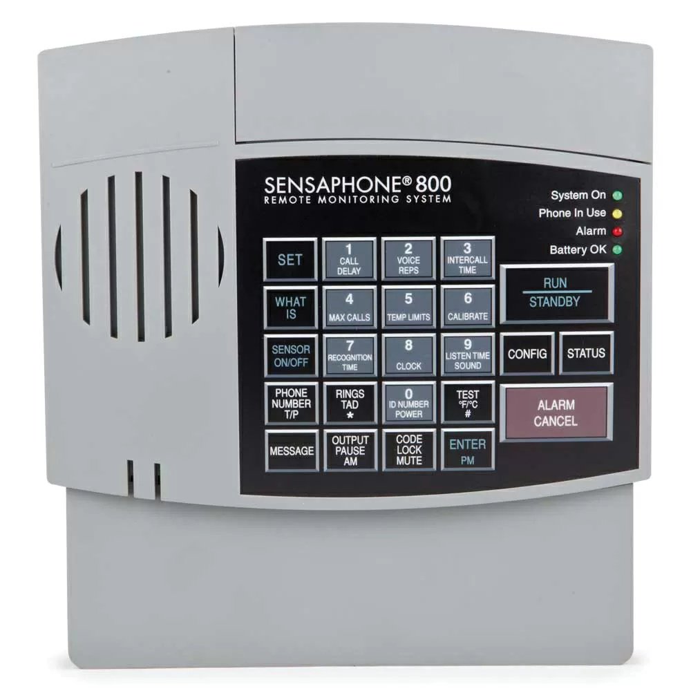 Sensaphone® Alarm Monitor - Model 800 - QC Supply - 