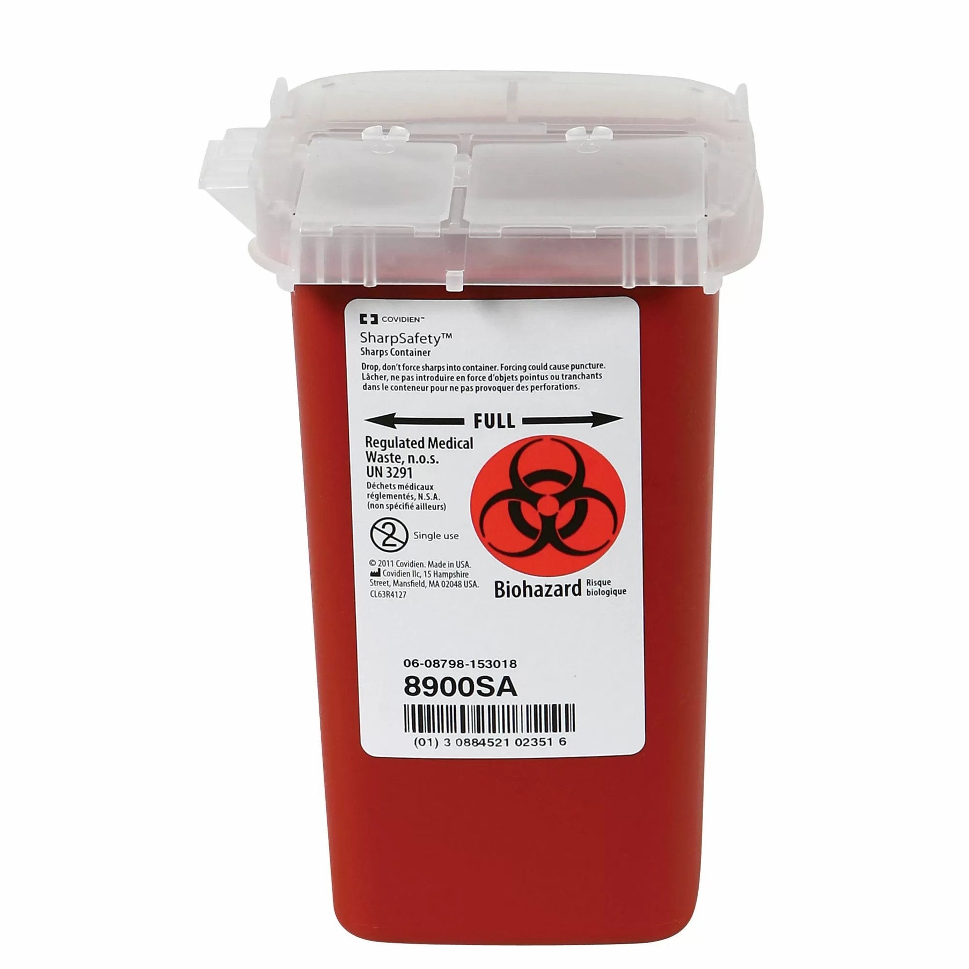 SharpSafety™ Sharps Container - 32 oz. - QC Supply - 