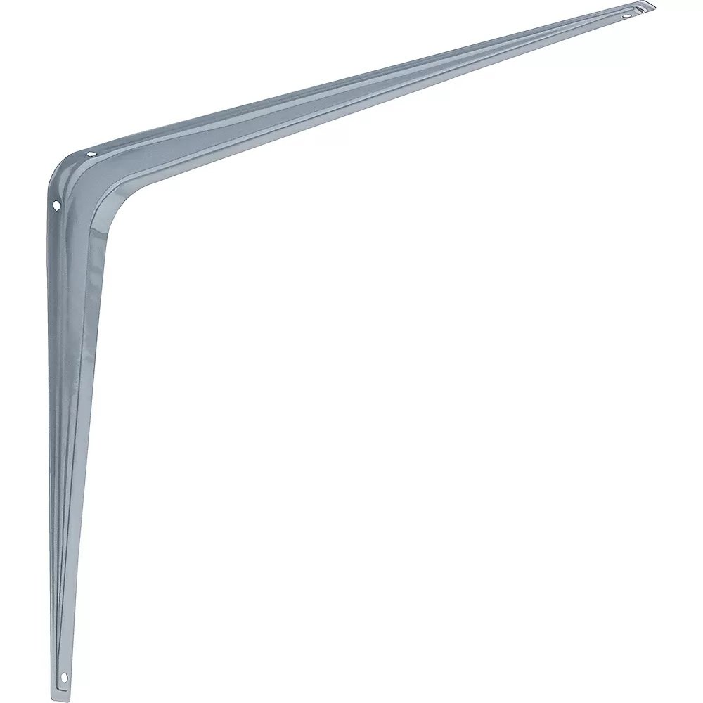 Shelf Bracket - Gray 12" x 14" - QC Supply - 