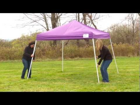 ShelterLogic® HD Series Slant Leg Pop - Up Canopy - 10' x 10' - QC Supply - 
