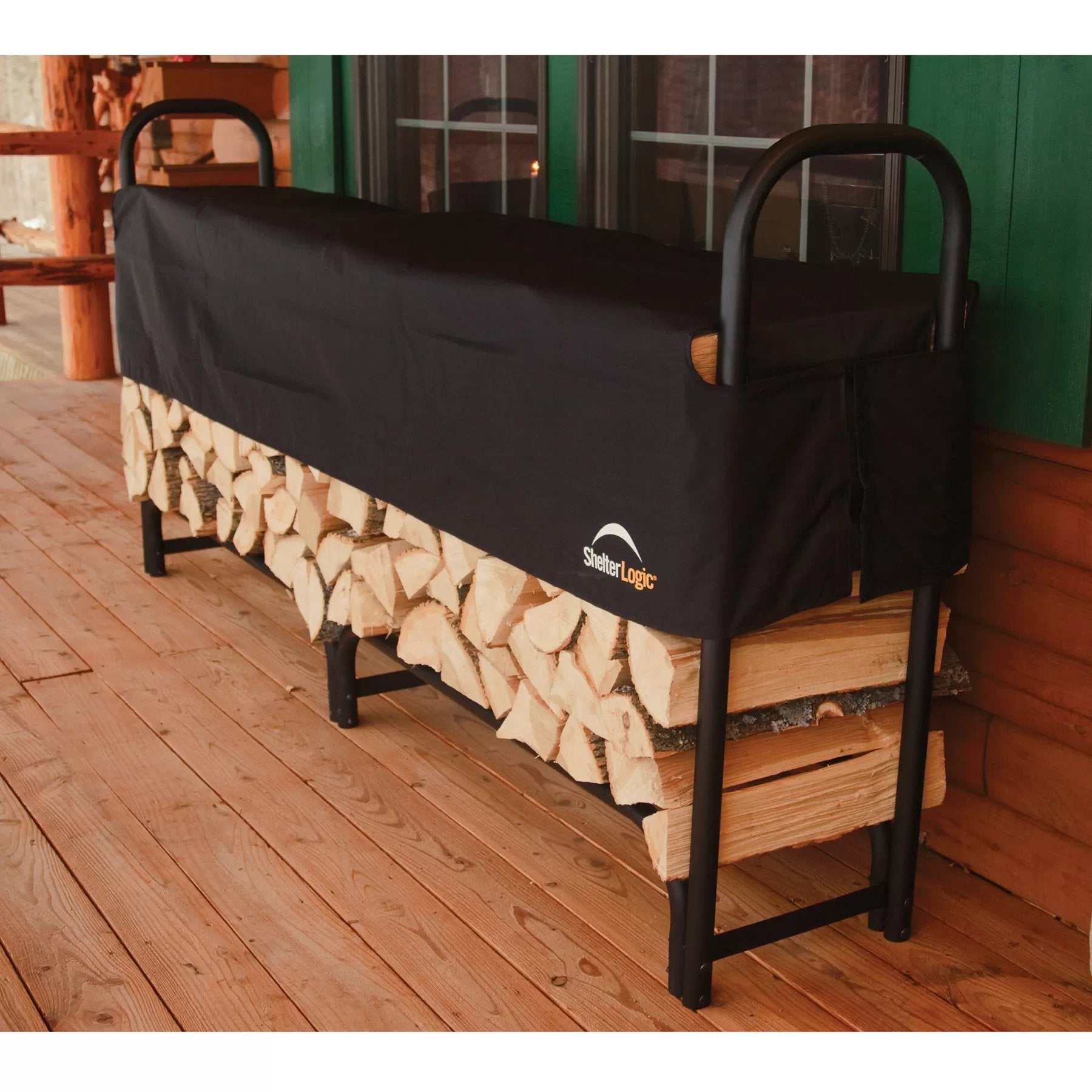 ShelterLogic® Heavy - Duty Firewood Rack - QC Supply - 